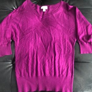 Loft 3/4 length light sweater